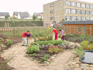 Klassenzimmer Im Grunen Unser Schulgarten